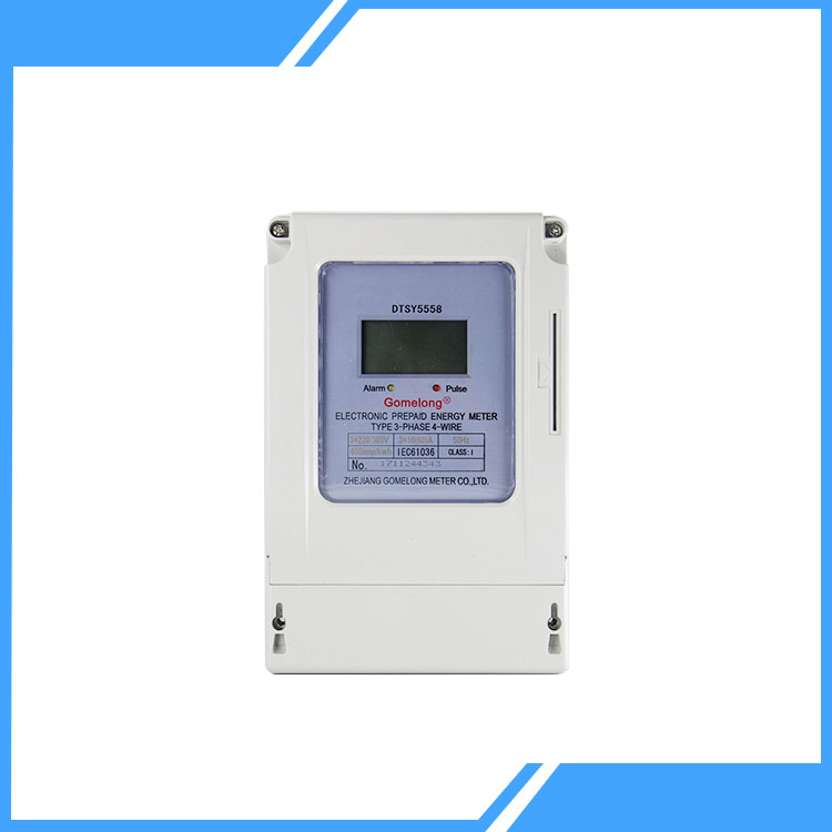 3 فاز مصرف پیش پرداخت ال سی دی Wattmeter